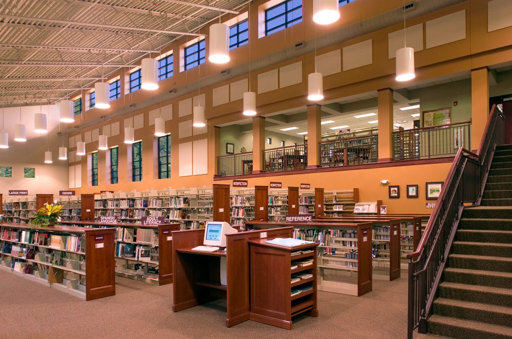 Polk County Library BEAM Construction