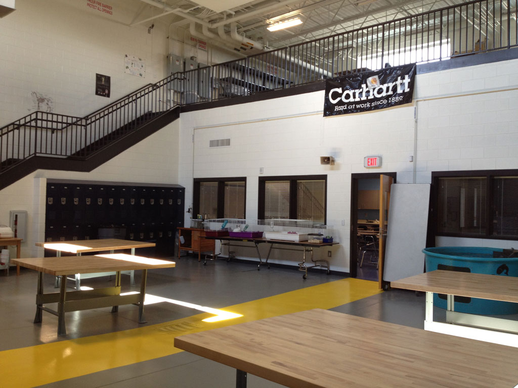 Clover Applied Technology Center BEAM Construction